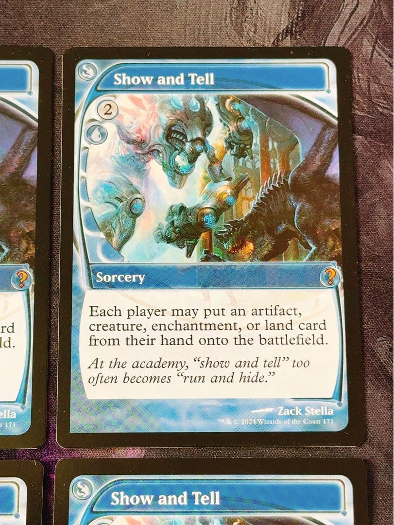 実物提示教育　英語　4枚セット