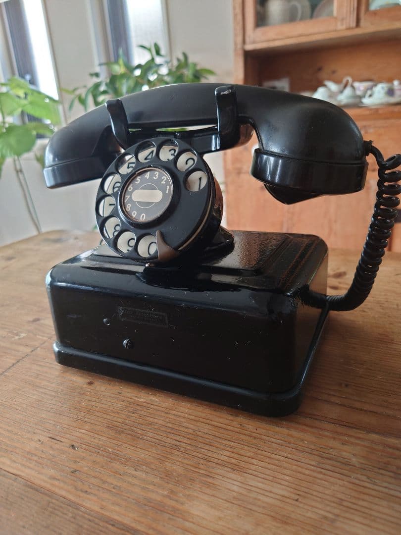 【希少】1940年代 ベル・テレフォン・カンパニー ダイヤル式黒電話