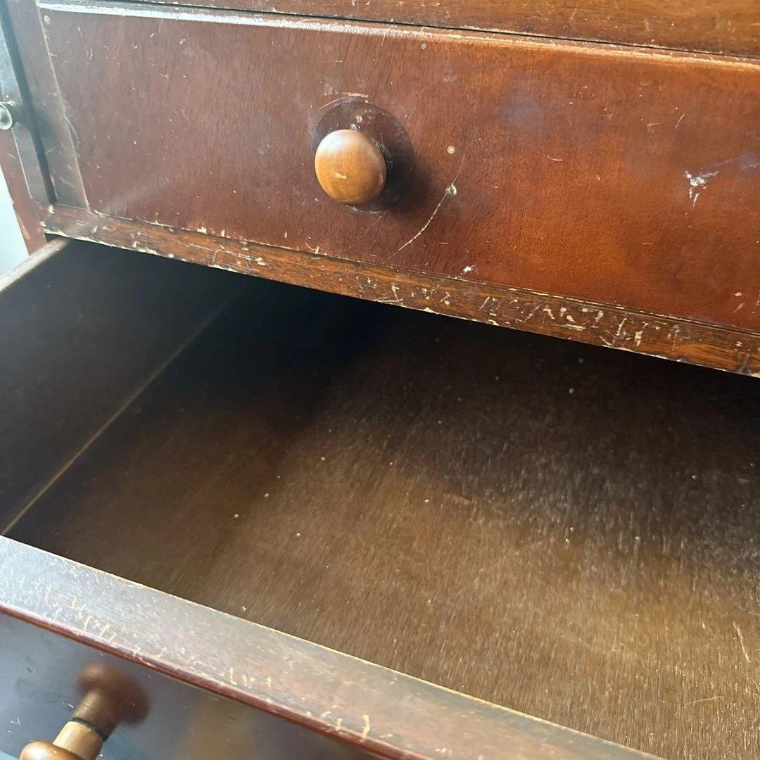 最終価格‼️アンティーク　木製ドロワー付きライティングビューローこの瞬間だけ❣️