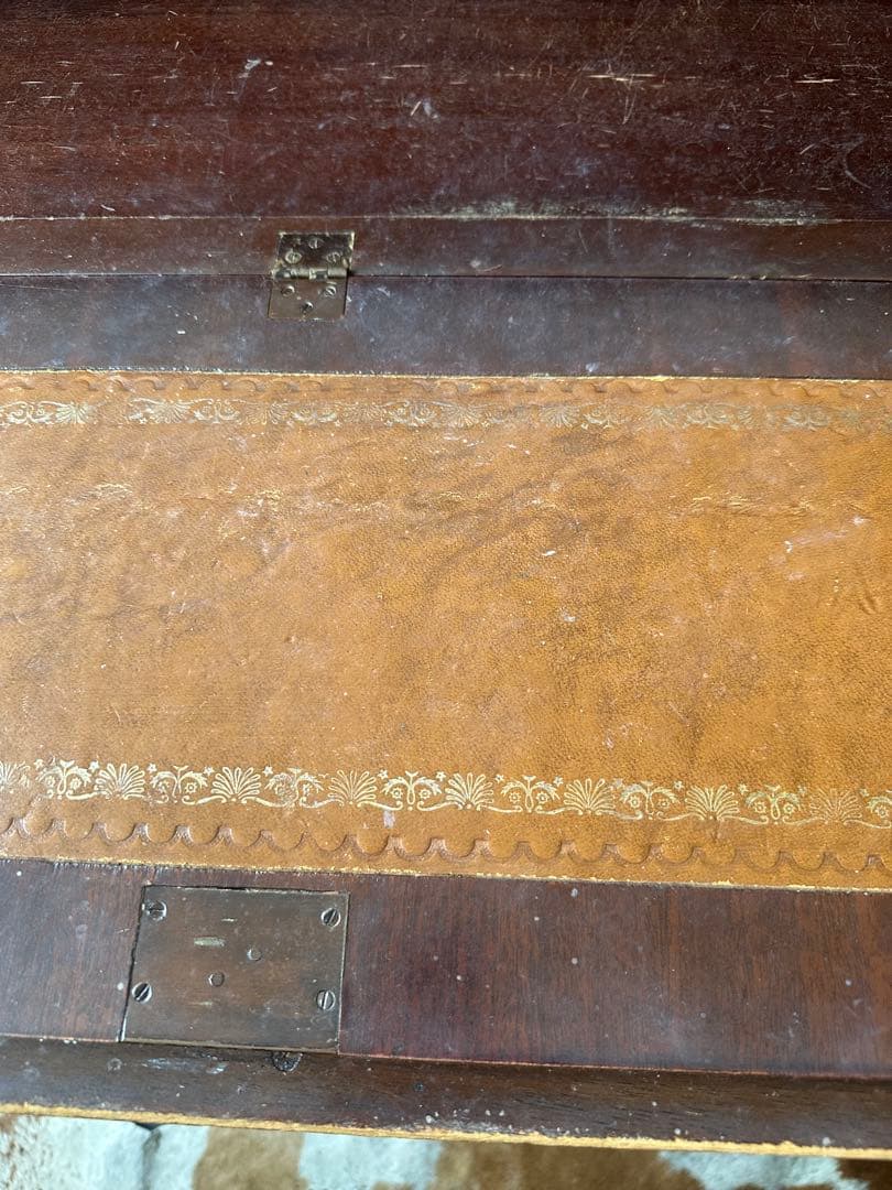 最終価格‼️アンティーク　木製ドロワー付きライティングビューローこの瞬間だけ❣️