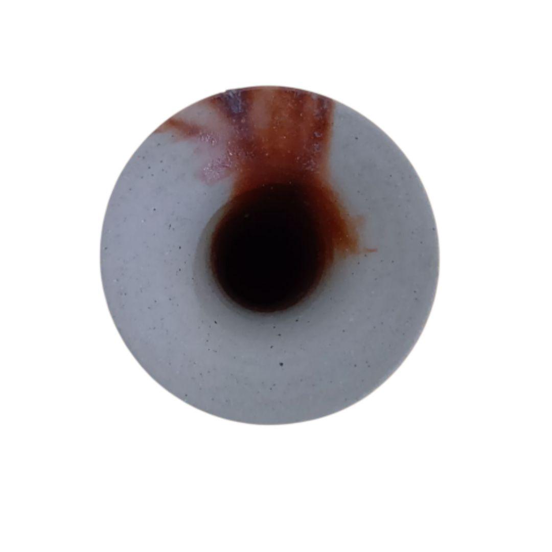 備前焼 備前造 緋襷鶴首花入 茶道 茶道具 花瓶 花器 茶室 華道 華道具