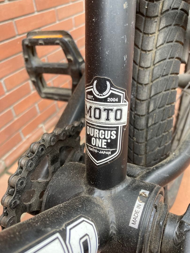 自転車本体 W-BASE DURCUS ONE MOTO MATT BLACK 19.5