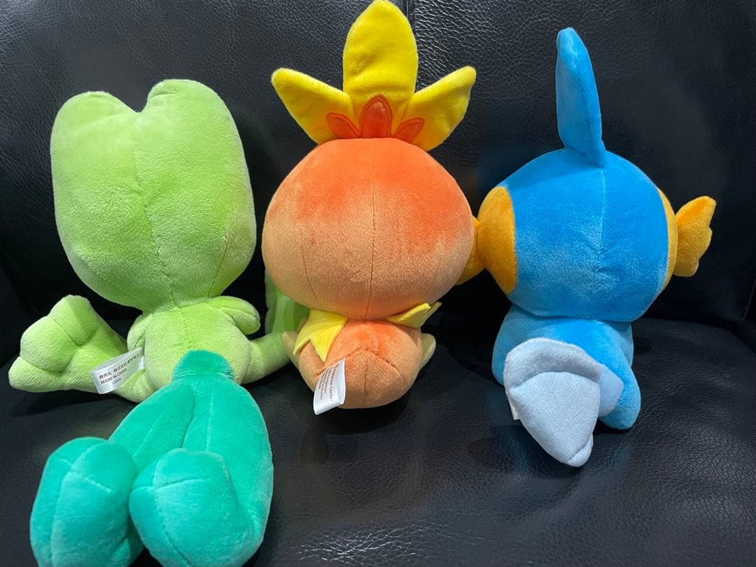 キモリ アチャモ ミズゴロウ ドール　ポケモン