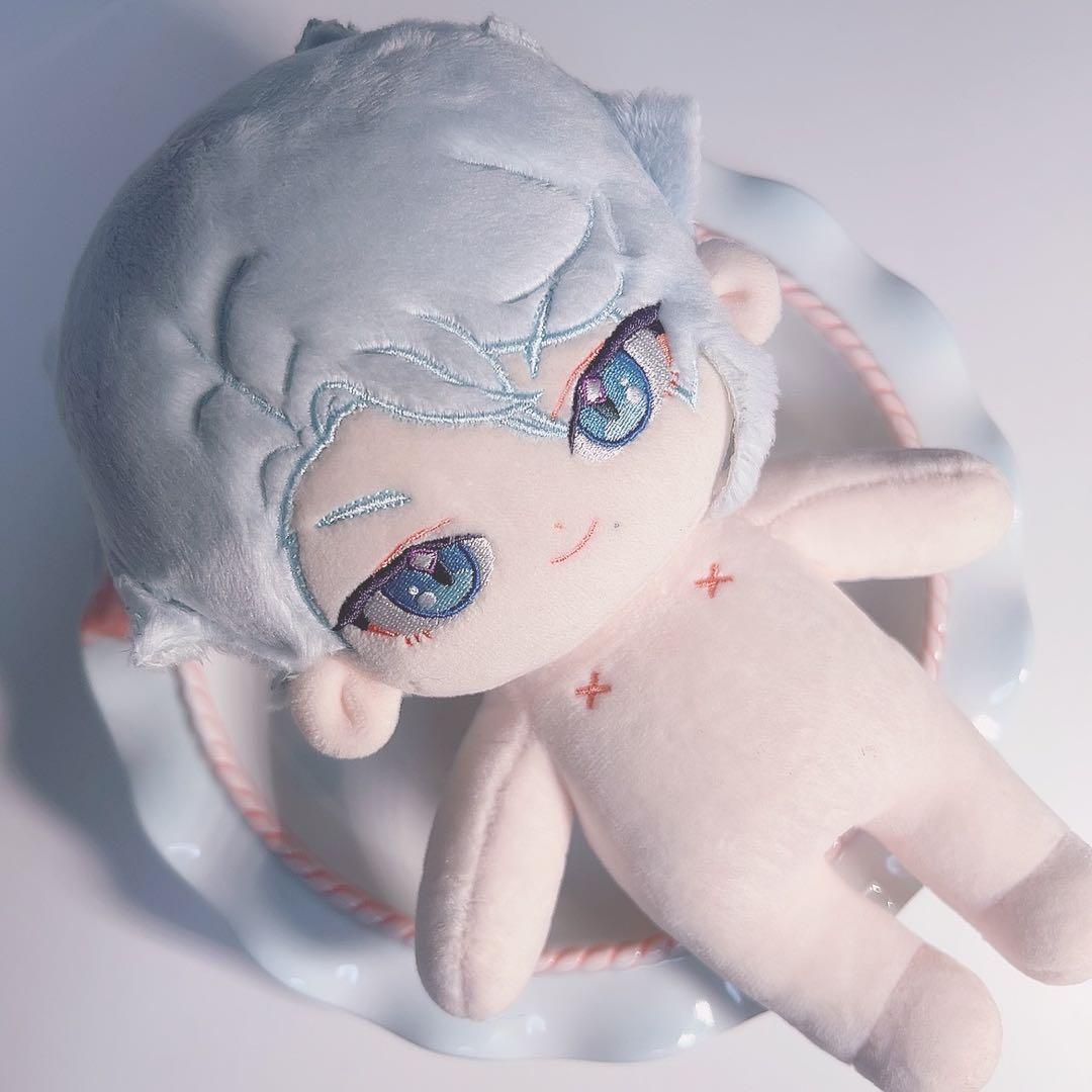 《水色髪青目》激レア可愛い着せ替えぬいぐるみ《20cmぬいぐるみ》