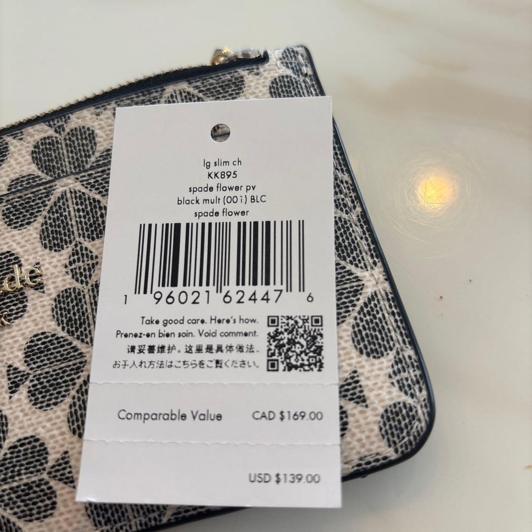 ☆新品タグ付き☆ケイトスペードspade flower pvカード&ケース