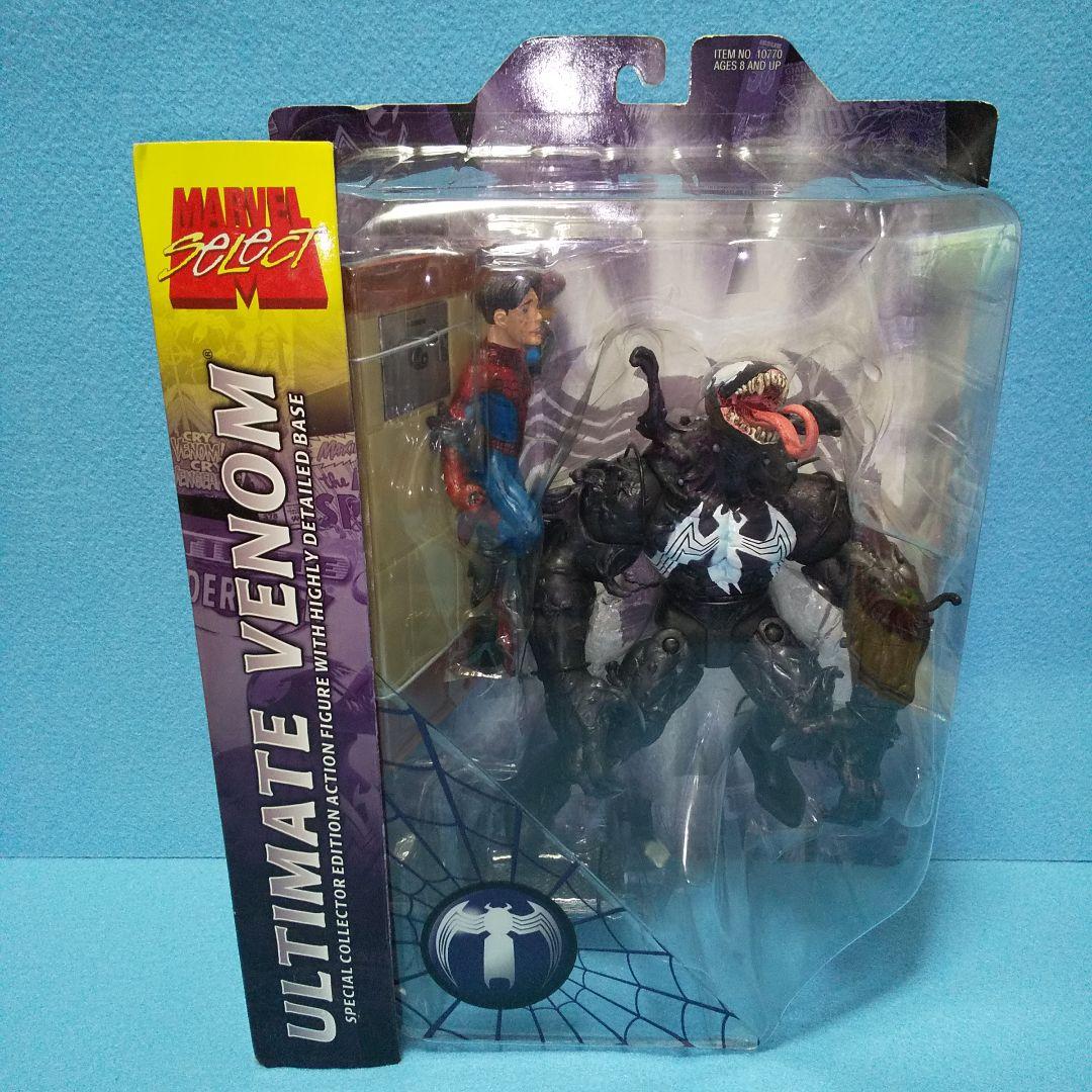 未開封☆アルティメイトヴェノム/マーベルセレクト、スパイダーマン