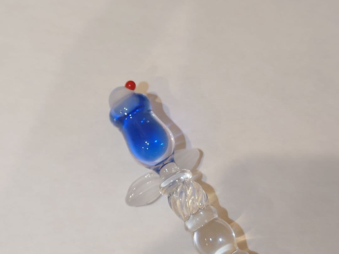 ★古川紙工 Paraglass 恋するガラスペン クリームソーダ ブルー★限定品