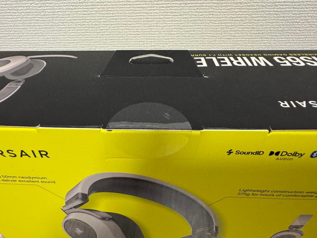 【新品未開封】CORSAIR HS65 WIRELESS ゲーミングヘッドセット