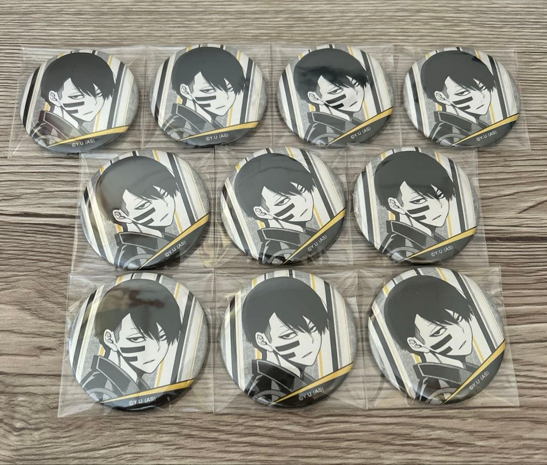 桃源暗鬼　メディコス缶バッジ　vol.1 無陀野無人