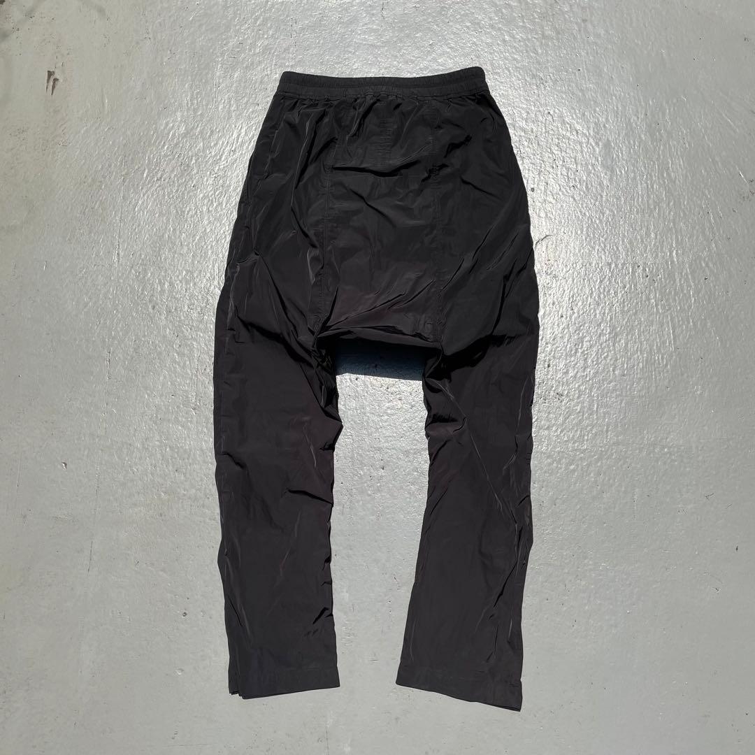 Rick Owens 17SS ドローストリングナイロンロングパンツ 48