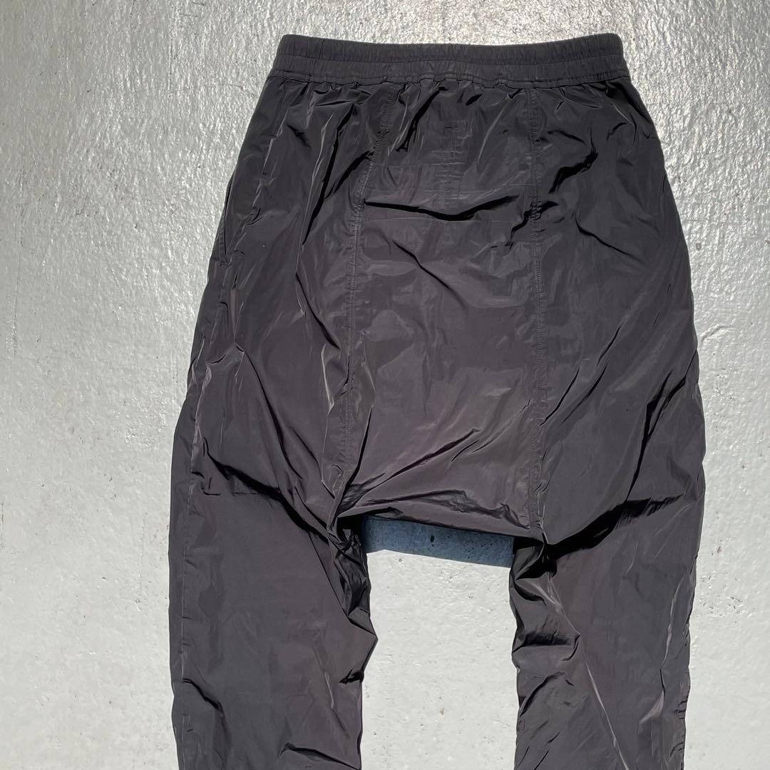 Rick Owens 17SS ドローストリングナイロンロングパンツ 48