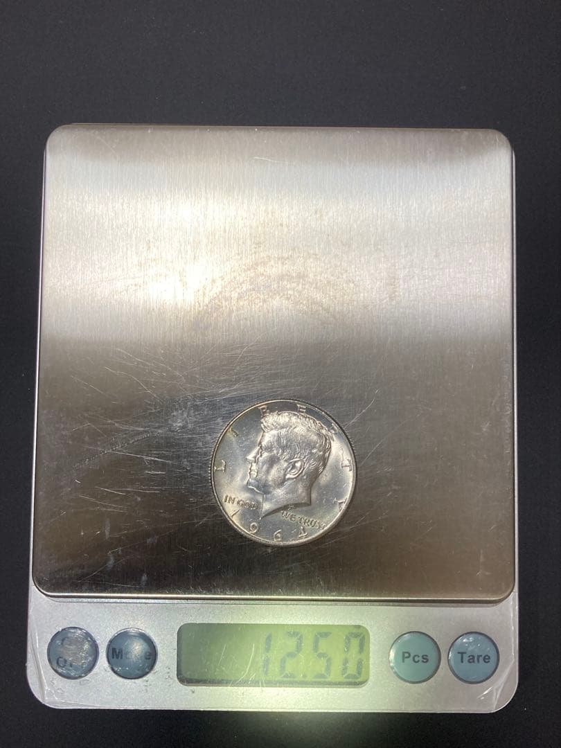 《アメリカ》ケネディハーフダラー銀貨3枚セットで(1964年)