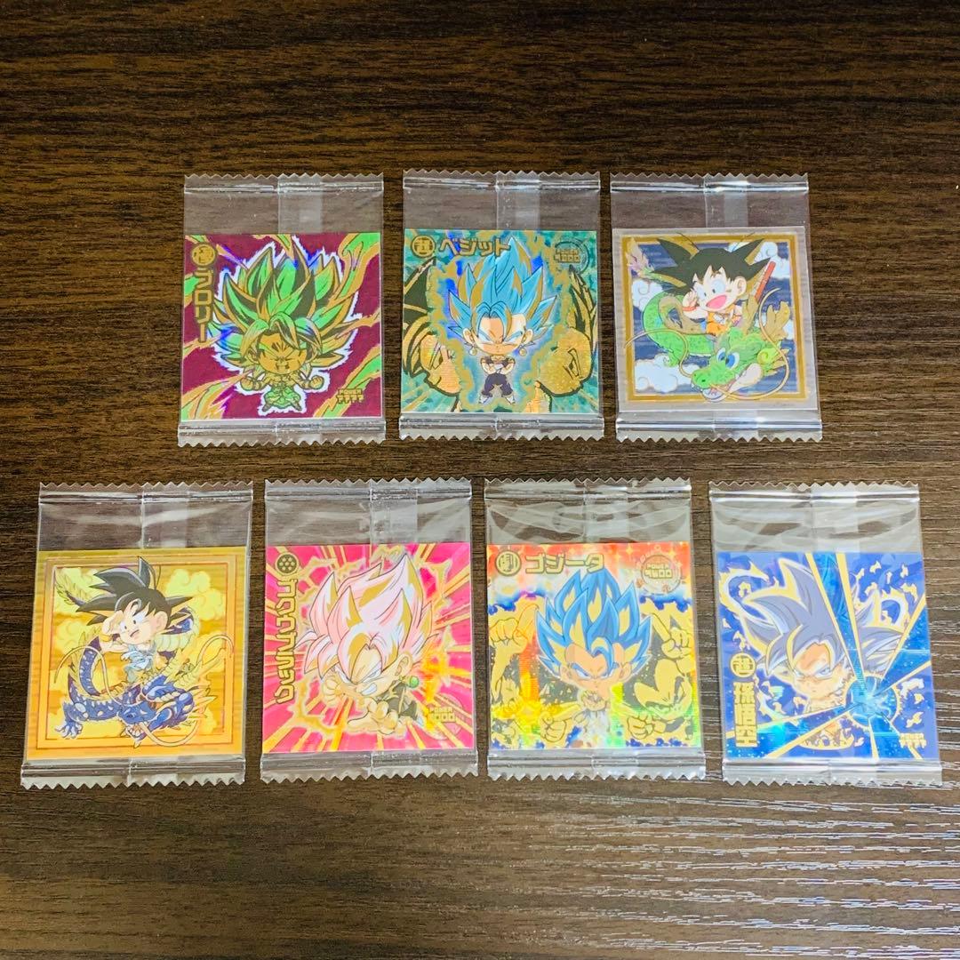 ドラゴンボール　超戦士　シール　ウエハース　W18 コンプ