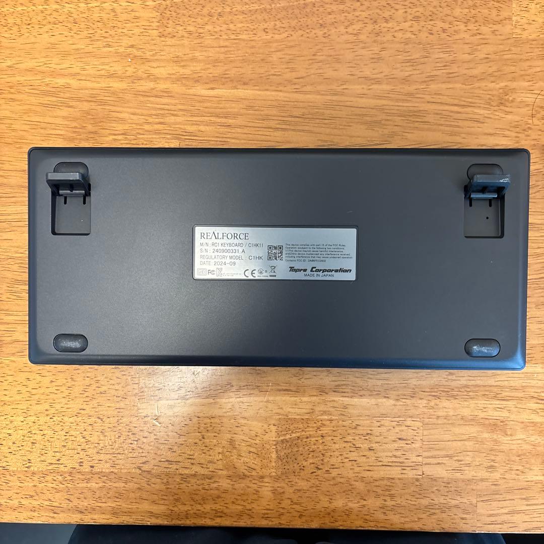 【ほぼ未使用】REALFORCE RC1 英語配列 45g [C1HK11]