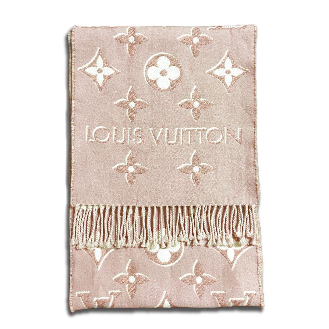 LOUIS VUITTON マフラー ストール ピンク