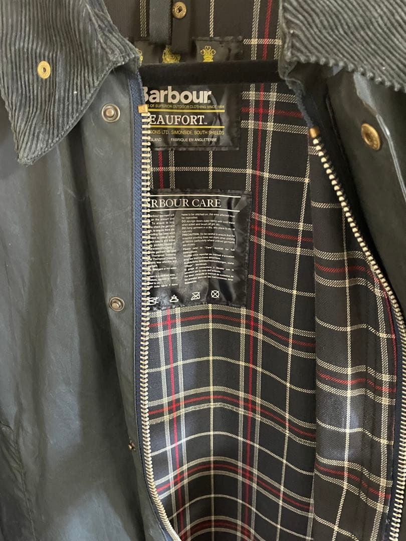 ぽ*ん様 yoused Barbour リメイクジャケット サイズ38