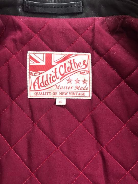 アディクトクローズ　センタージップジャケット　AD-01