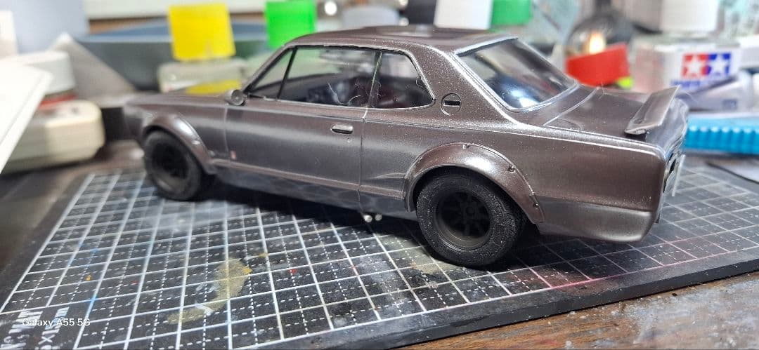 交渉可　フジミ　スカイライン　ハコスカ　セミワークス仕様　プラモデル