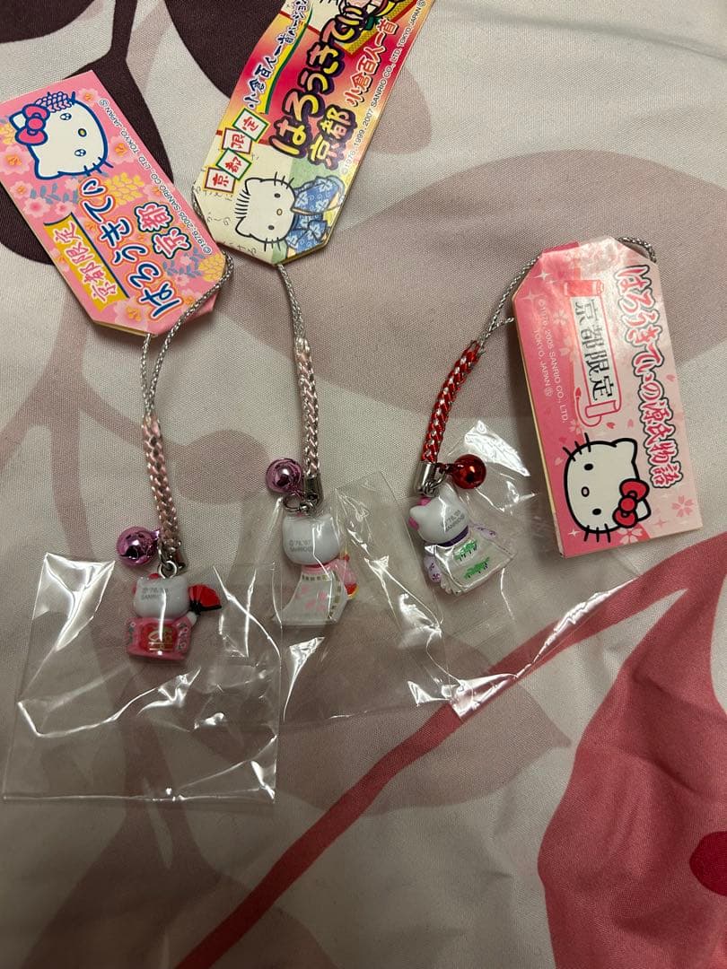 ご当地限定ハローキティストラップ 京都