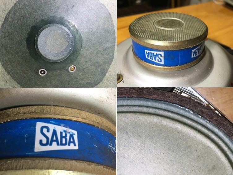 西独SABAビンテージ大型フルレンジシステム 圧倒的な音の良さPHST内蔵！