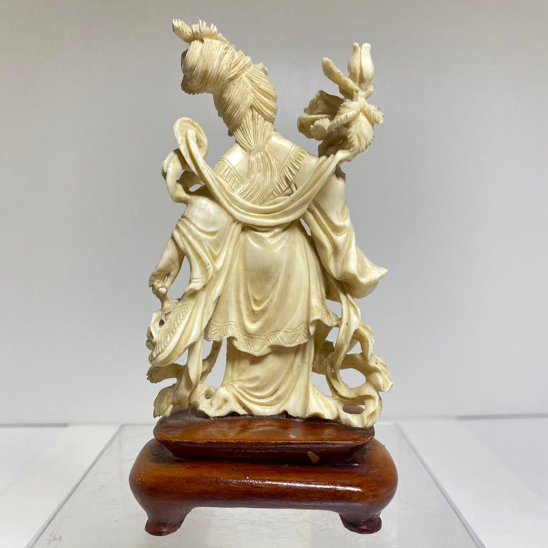 極上　天女　置物　h13.5cm/123g 東K8-0111☆2F タエチ