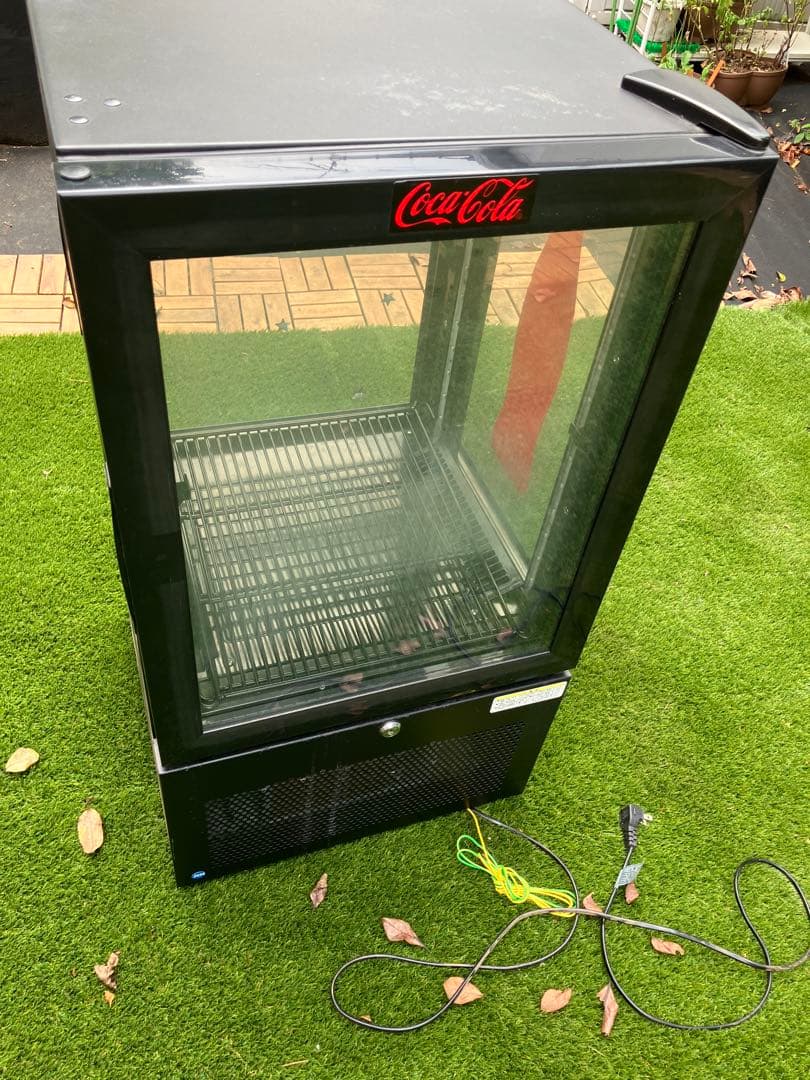 レア⭐︎コカコーラ冷蔵庫　ショーケース　ジャンク