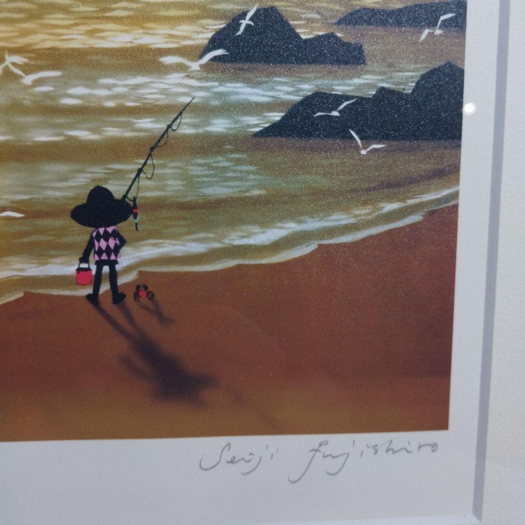 藤城清治 版画展 「海と少年」平成14年2/7〜13日広島福屋八丁堀本店にて開催