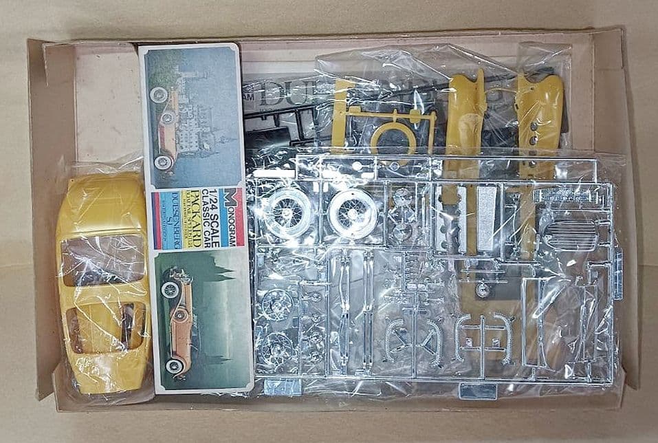 モノグラム 1/24 デューセンバーグ・モデルSJ 未組立品 希少 絶版