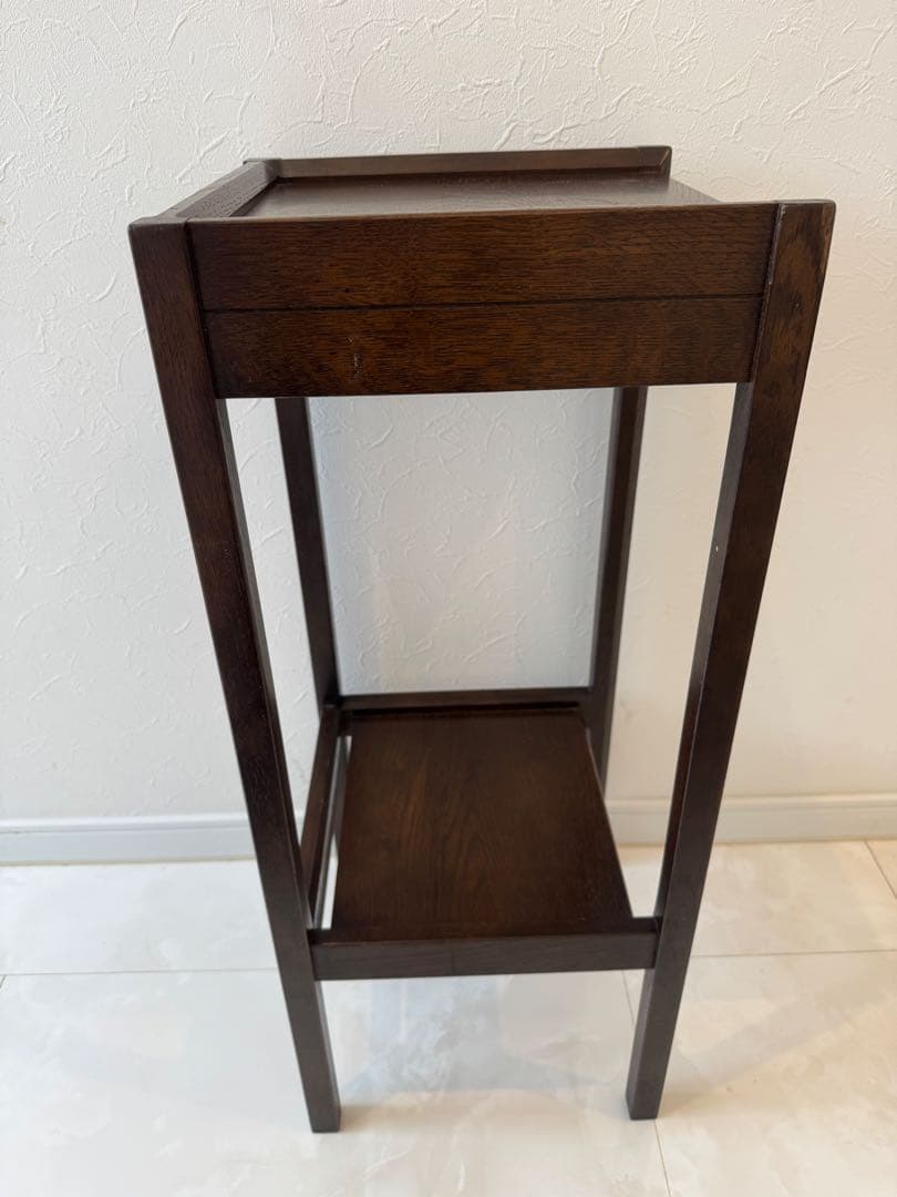 カリモク　電話台　花台　サイドテーブル　小物置き　生け花