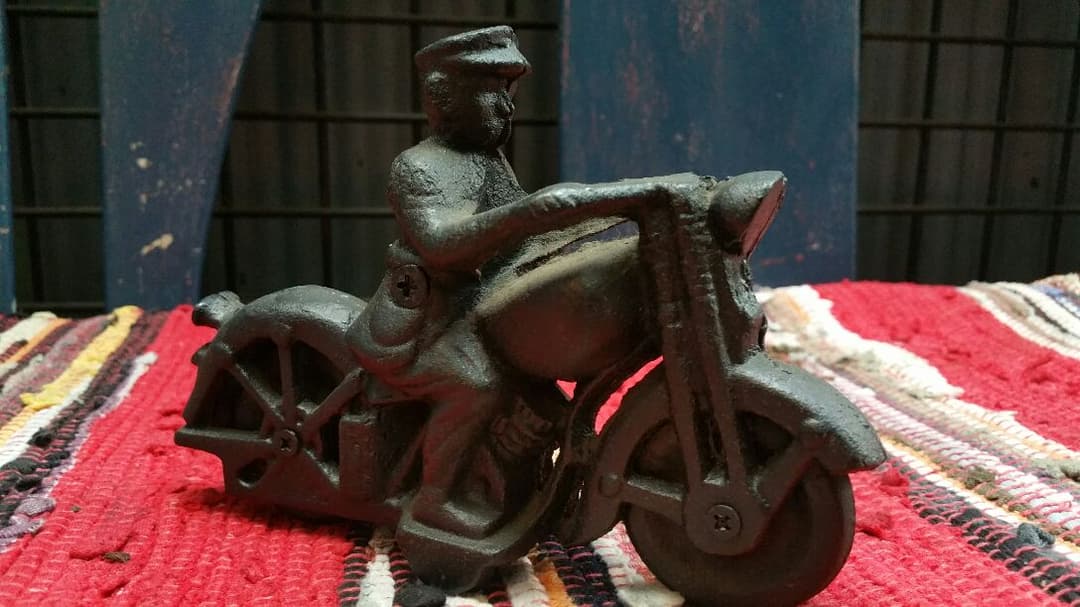 レプリカ　モーターサイクルTOY キャストアイアン
