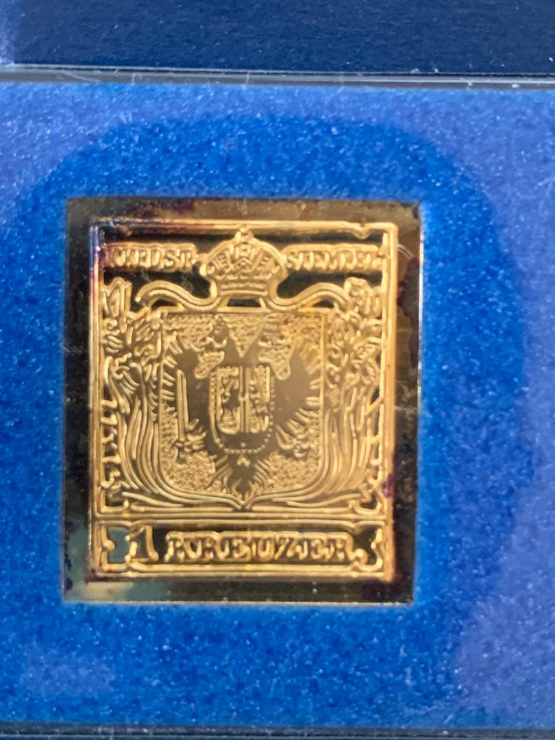 フランクリンミント「世界の国々の最初の切手」レプリカ11枚 スターリングシルバー