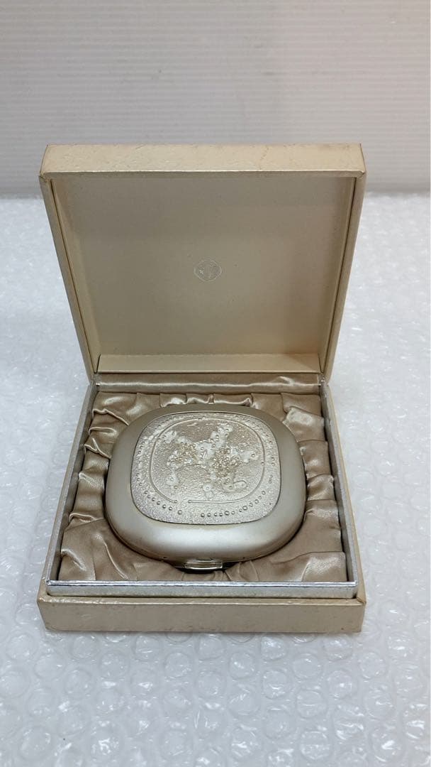 資生堂　コンパクトミラー　銀製 SILVER刻印有