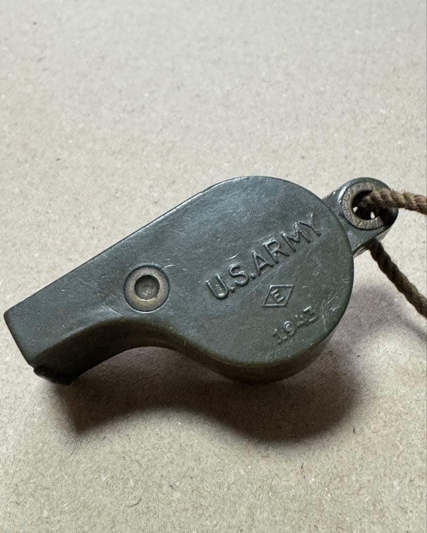 米軍 実物 ホイッスル WW2