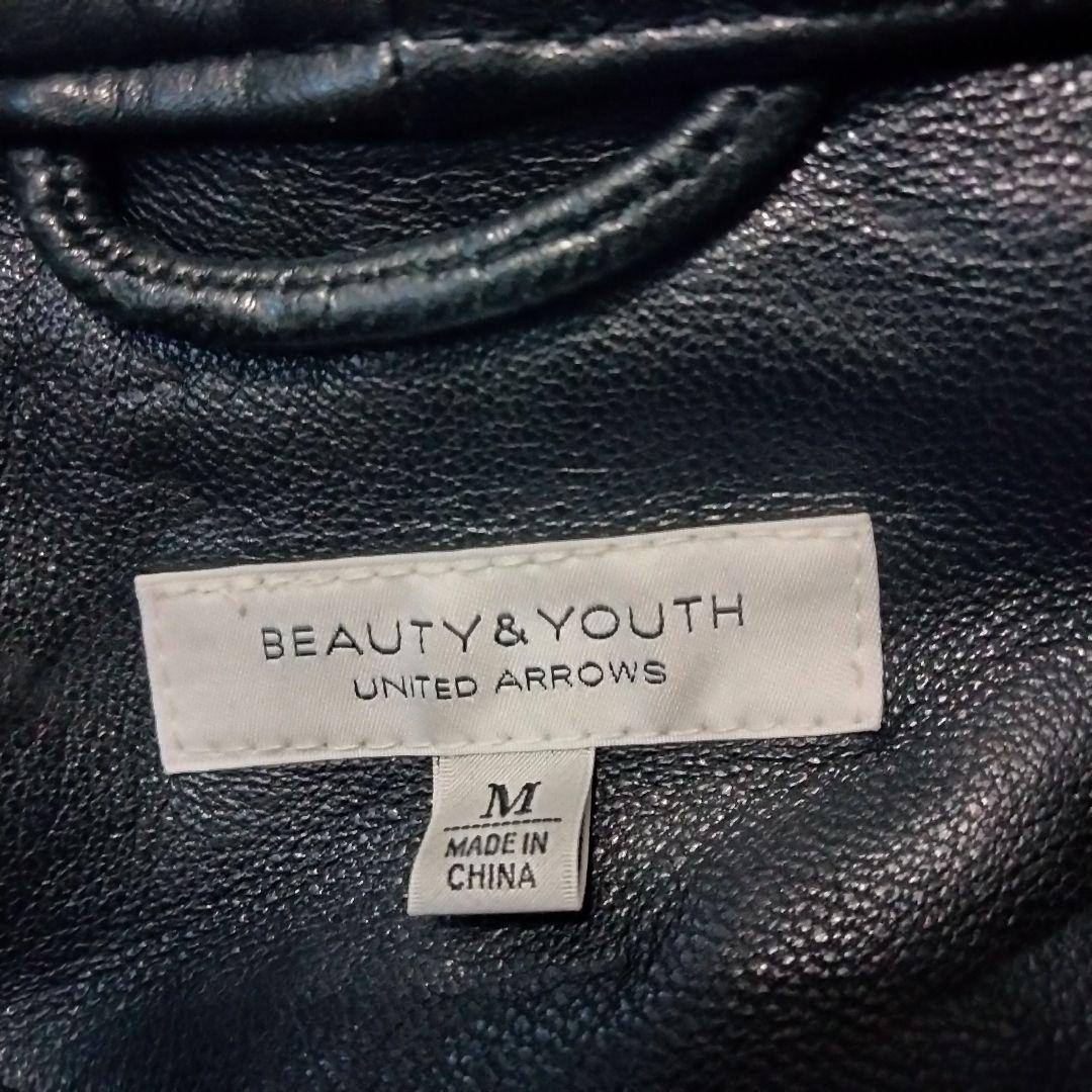 BEAUTY&YOUTH UNITED ARROWS M ライダースジャケット