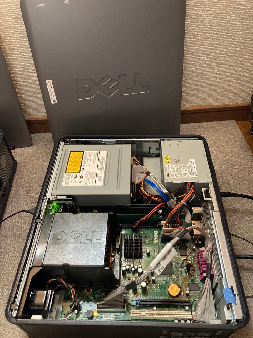 デスクトップパソコンDELL OptiplexGX620 、1707FPモニター