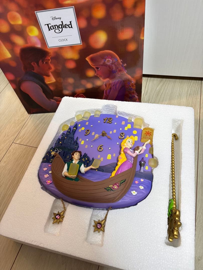 ラプンツェル　掛け時計