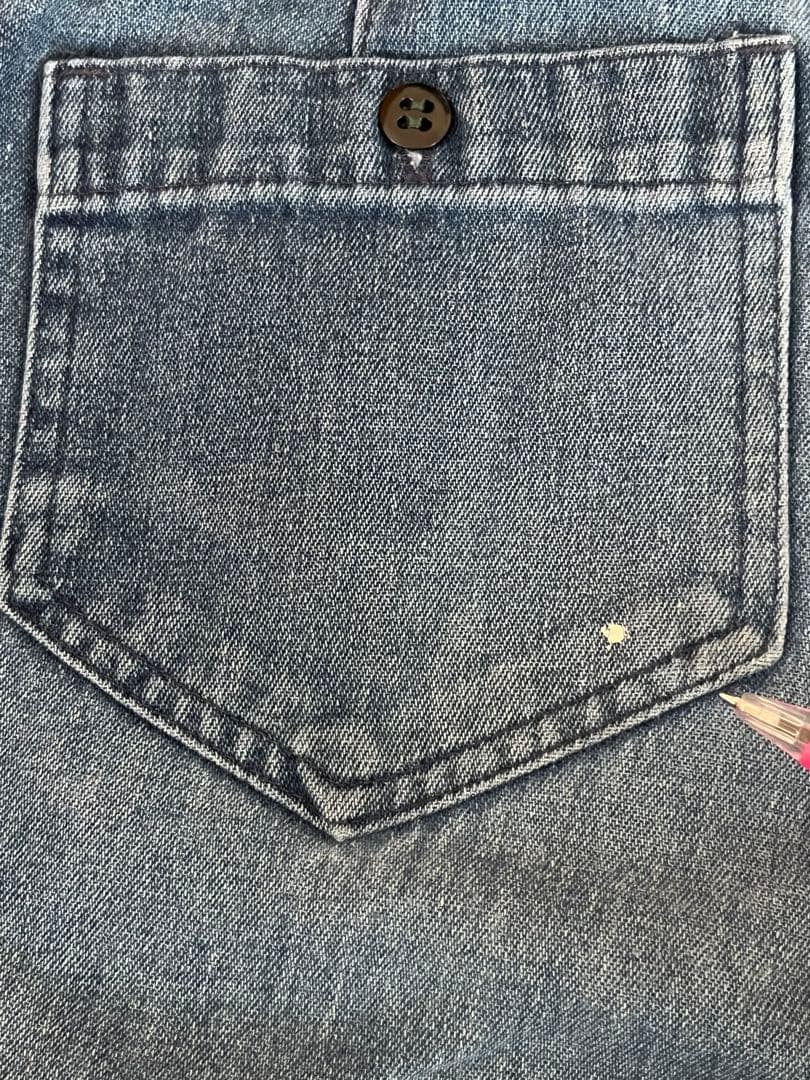 80's SEAFARER セーラー・デニム 民生品U.S.NAVY ステンシル