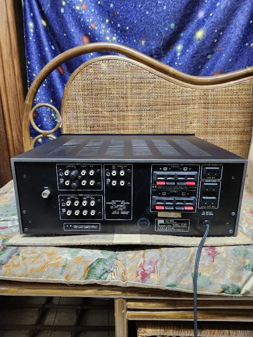 ケイ　原点！レストア完動超美動品山水プリメインアンプAU-607