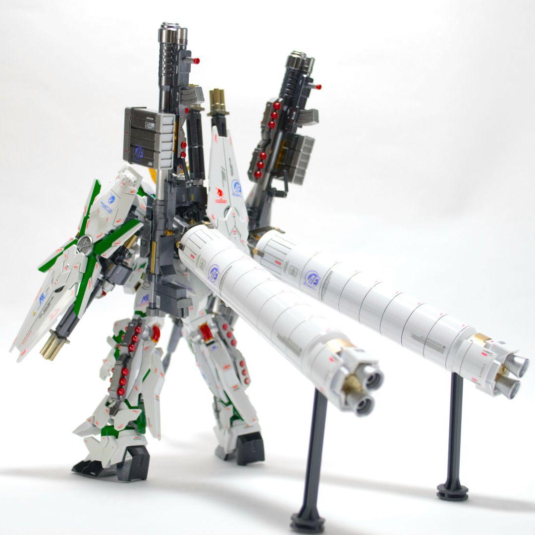 HGUC フルアーマーユニコーンガンダム 白フェネクス 塗装 完成品 バンダイ