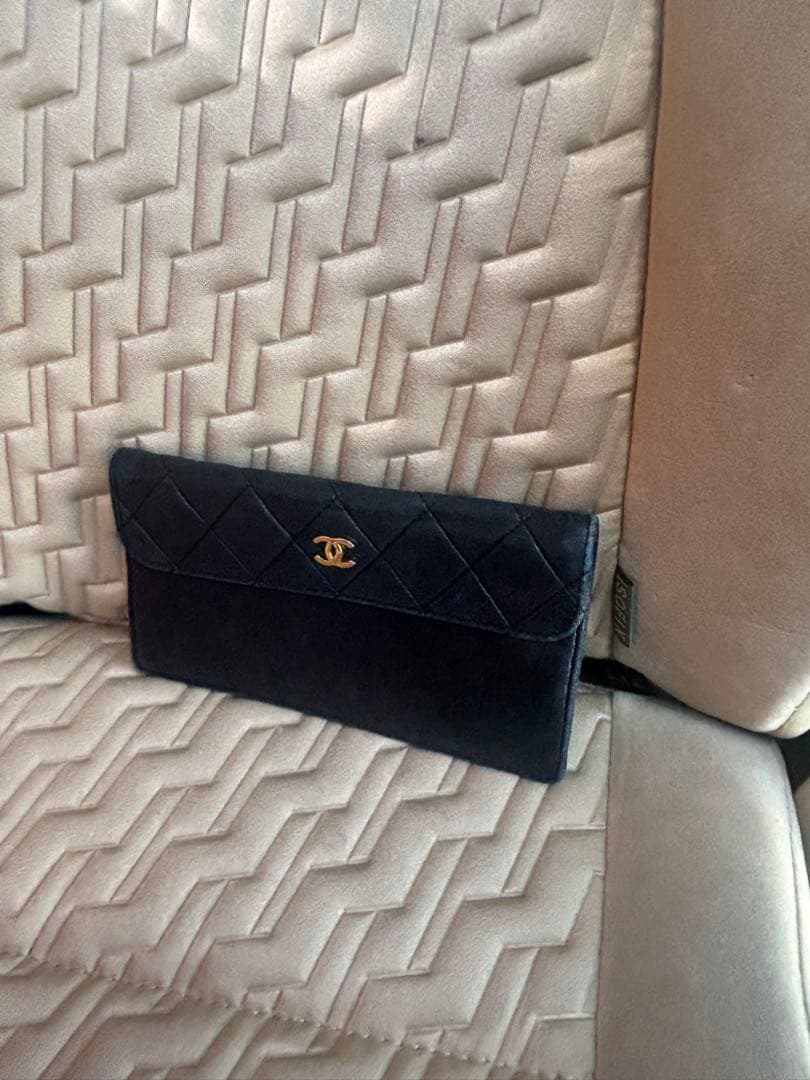 CHANEL CHANEL ポーチ　ブラック キルティング　付属品