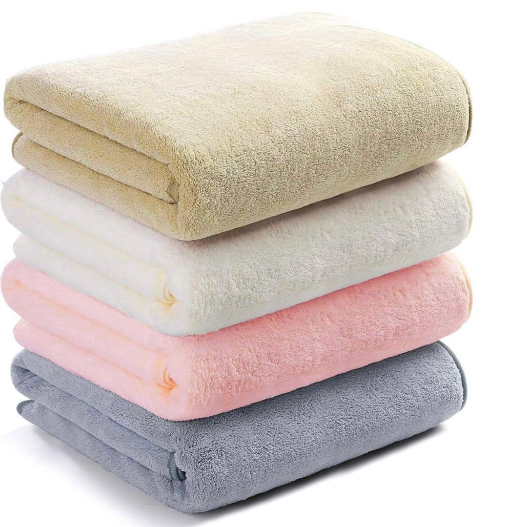 ふわふわ❤️ パイルカット フェイス タオル まとめ売り 新品 マイクロファイバー