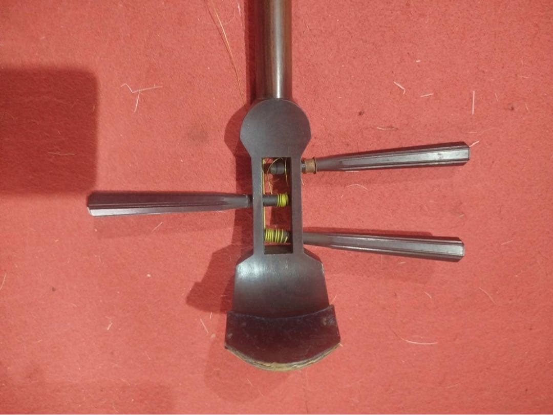 民謡　三味線 経木 使用　3本弦