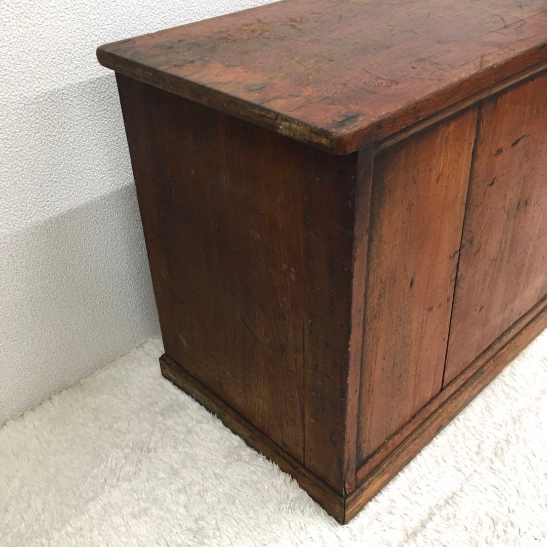 和家具 木製収納棚 アンティーク レトロ 古道具 インテリア