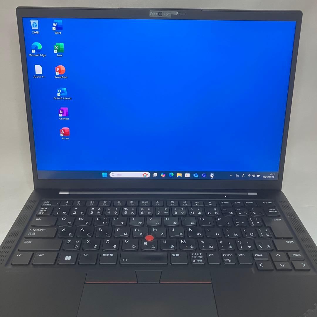 美品 X1 Carbon Gen10 12世代 i5 8GB SSD WUXGA