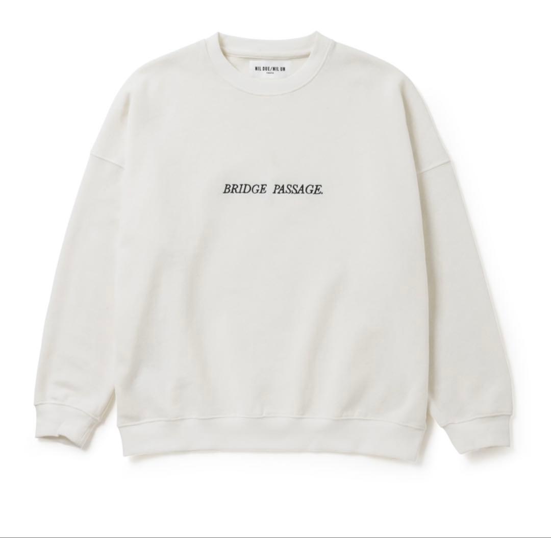 【未使用】NIL DUE/NIL UN TOKYO プルオーバースウェット