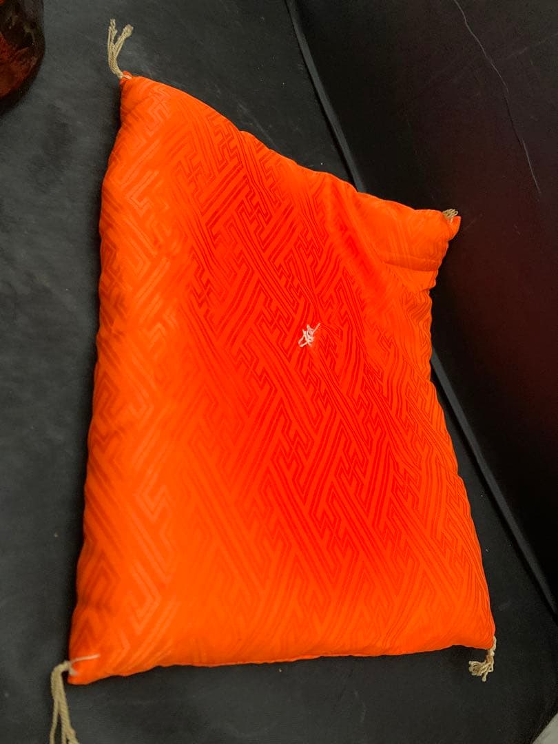 信楽焼　手づくり福助　座布団付き　商売繁盛　福助人形