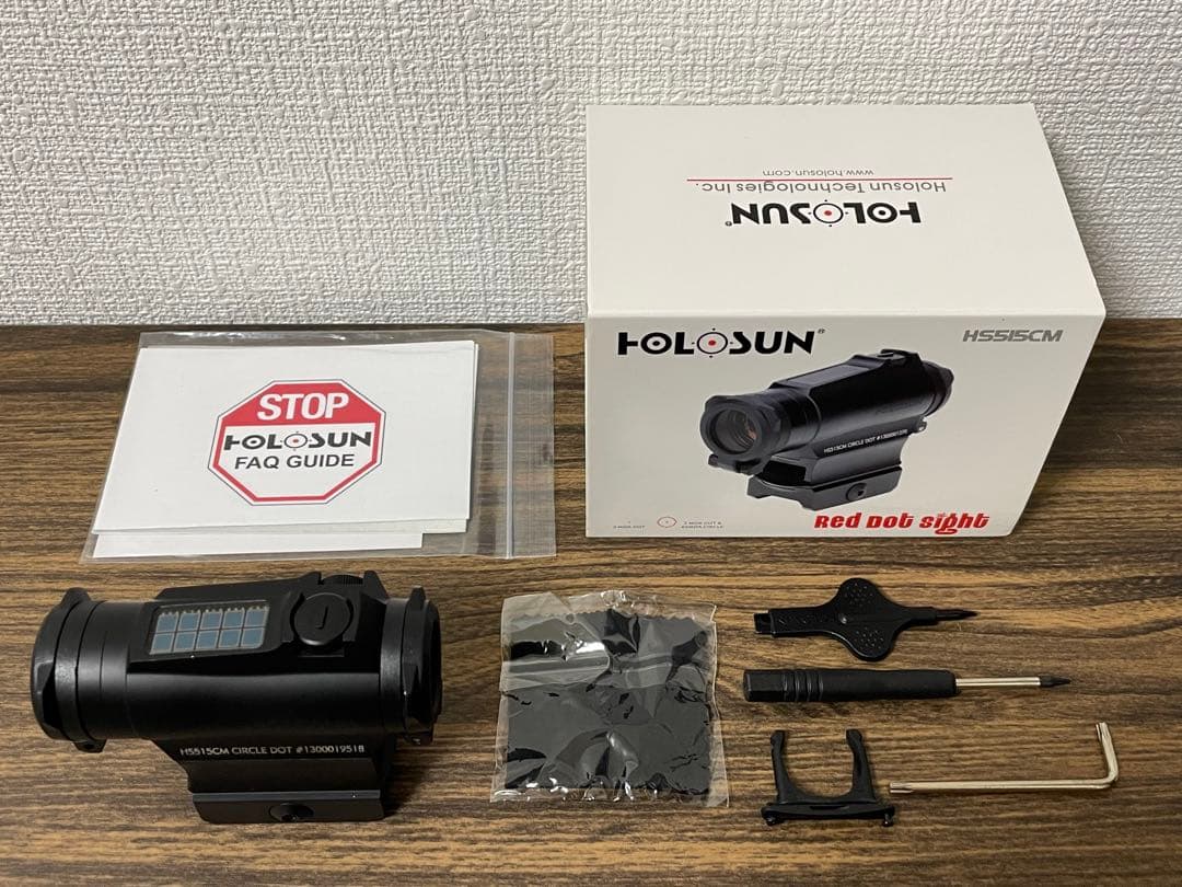 【9/19金 終了】Holosun HS515CM ドットサイト ホロサン