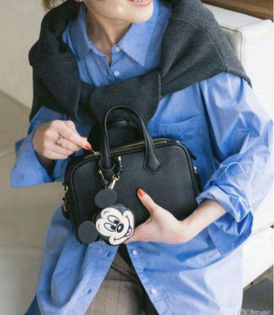 Spick & Span WIFFLE 別注ミッキーキーホルダーポーチ