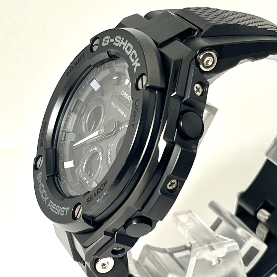 美品✨G-SHOCK GST-W300G 電波ソーラー 腕時計 ブラック