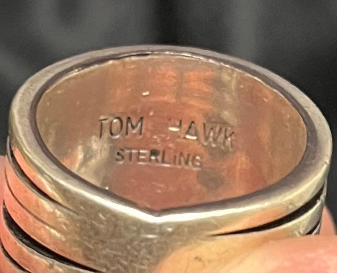 TOM HAWK スターリングシルバー 重ねリング 17号